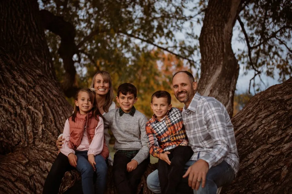 Dr. Ridl and his family